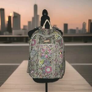 NWT! Sakroots Women's Artist Circle Backpack in Eco-twill 13x16x6